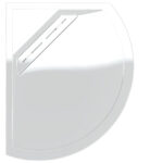 Kudos Connect2 Offset Quadrant 1200 x 900mm Anti Slip Tray & Waste Left Hand