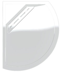 Kudos Connect2 Offset Quadrant 1200 x 900mm Anti Slip Tray & Waste Left Hand