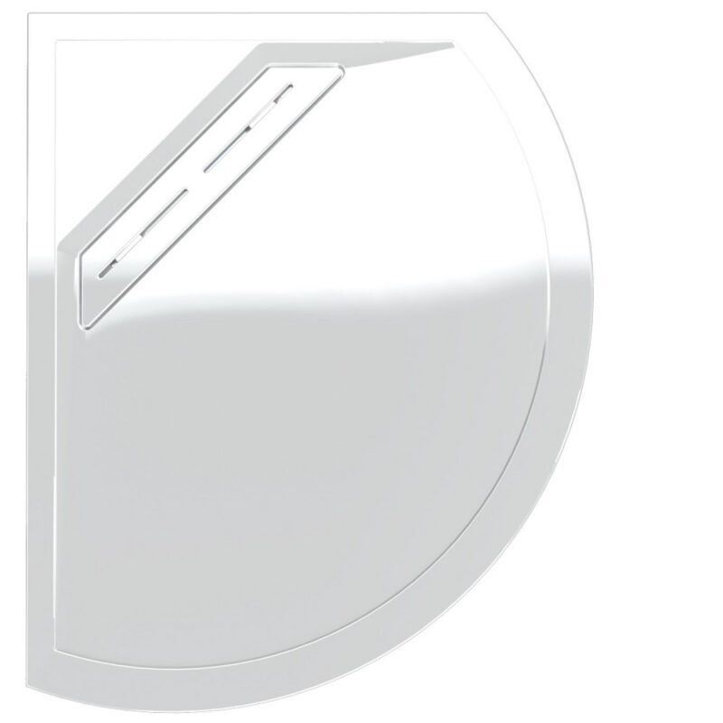 Kudos Connect2 Offset Quadrant 1200 x 900mm Anti Slip Tray & Waste Left Hand