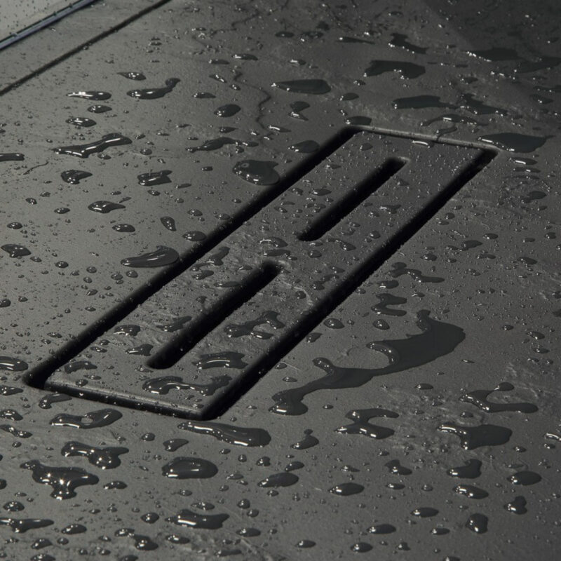 Kudos Connect2 900 x 800mm Offset Quadrant Slate Tray & Waste Left Hand