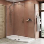 Kudos Bow Fronted Slip Resistant Shower Tray 1685 x 700/910 x 50mm White