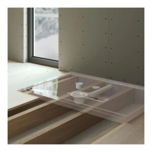 Kudos Connect2 50mm Shower Waste White