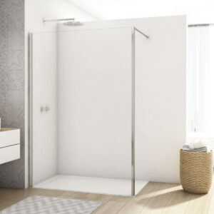 Kudos Divera 800mm Wetroom / Side Panel Chrome
