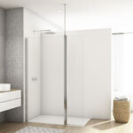 Kudos Divera 900mm Wetroom / Side Panel Chrome