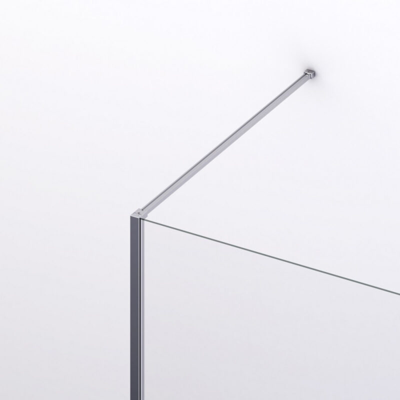 Kudos Divera 1000mm Wetroom / Side Panel Chrome