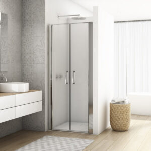 Kudos Divera 800mm Bi-Fold Shower Door Chrome