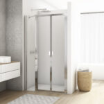 Kudos Divera 800mm Bi-Fold Shower Door Chrome