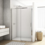 Kudos Divera 1000mm Sliding Shower Door Chrome