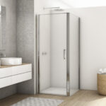 Kudos Divera 760mm Pivot Shower Door Chrome