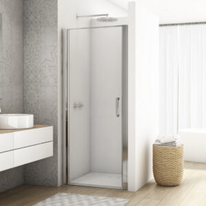 Kudos Divera 900mm Pivot Shower Door Chrome
