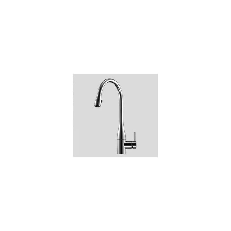 KWC Eve Sink Mixer with Pull-Out Aerator Chrome