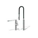 KWC Ono Highflex 2 Hole Sink Mixer with Flexible Spray Chrome