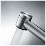 KWC Inox Kitchen Sink Mixer Tap with Pull-Out Stainless Steel