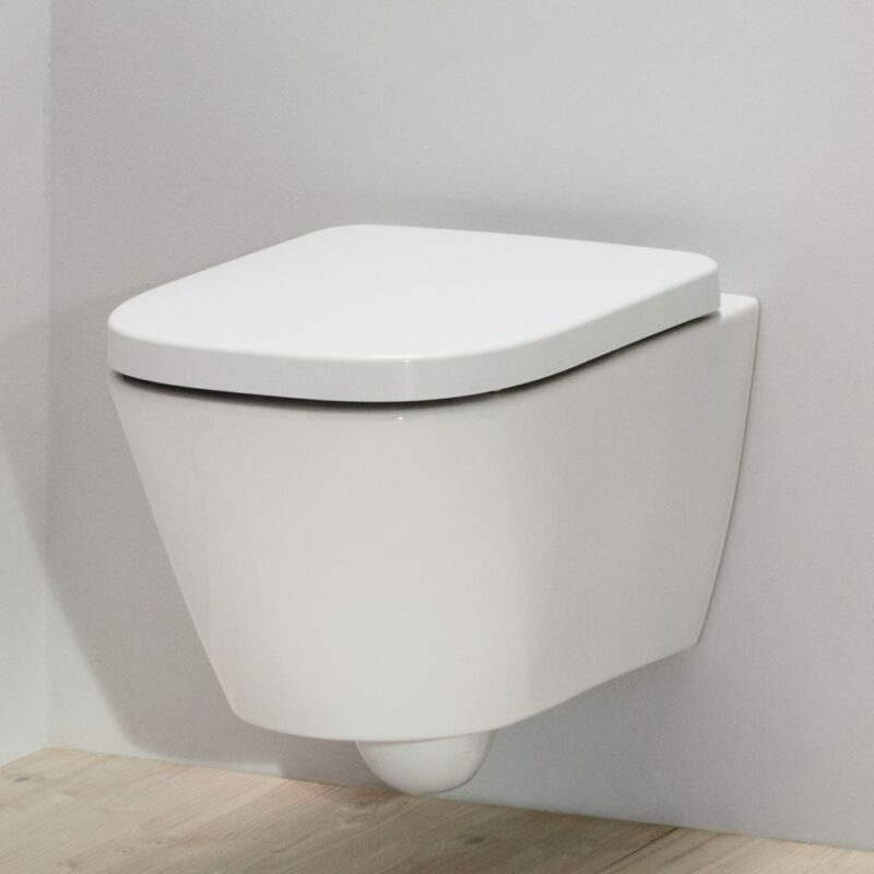 Laufen Meda Soft Close Toilet Seat & Cover White