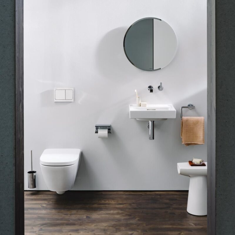 Laufen Meda Soft Close Toilet Seat & Cover Matt White
