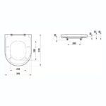 Laufen The New Classic Soft Close Toilet Seat & Cover White