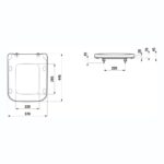 Laufen Pro S Toilet Seat & Cover White