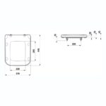 Laufen Pro S Soft Close Toilet Seat & Cover White