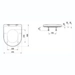 Laufen Pro Soft Close Toilet Seat & Cover White