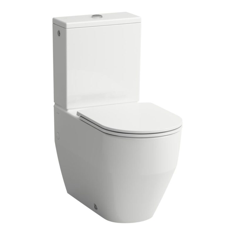 Laufen Pro Slim Antibacterial Toilet Seat & Cover White