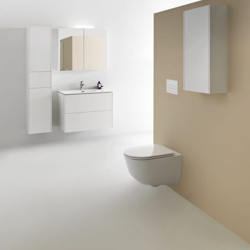 Laufen Pro Slim Soft Close Toilet Seat & Cover White