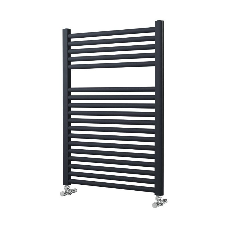 Lazzarini Roma 842x500mm Anthracite Towel Warmer Lazzarini Roma 842x500mm Anthracite Towel Warmer