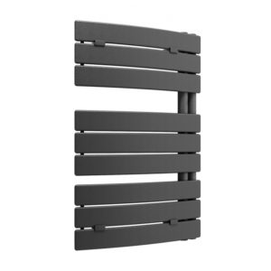 Lazzarini Pieve 780x550mm Anthracite Curved Towel Warmer