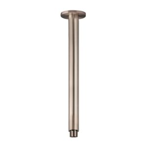 Meir Round Ceiling Shower Arm 300mm Champagne