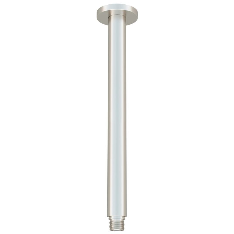 Meir Round Ceiling Shower Arm 300mm PVD Brushed Nickel