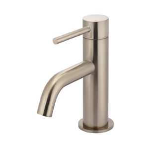 Meir Piccola Basin Mixer Tap Champagne