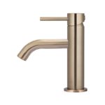Meir Piccola Basin Mixer Tap Champagne
