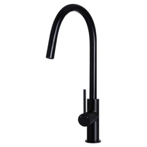 Meir Piccola Pull Out Kitchen Mixer Tap Matte Black