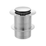 Meir Unslotted Bath Pop Up Waste 40mm Polished Chrome