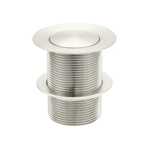 Meir Unslotted Bath Pop Up Waste 40mm PVD Brushed Nickel