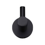 Meir Round Robe Hook Matte Black