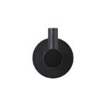 Meir Round Robe Hook Matte Black