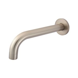 Meir Round Wall Spout for Bath or Basin Champagne