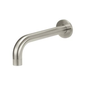 Meir Round Wall Spout for Bath or Basin PVD Brushed Nickel