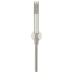 Meir Round Hand Shower on Fixed Bracket PVD Brushed Nickel