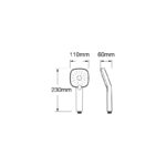 Methven Airstream Shower Handset White