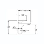 Methven Amio Basin Mixer Tap