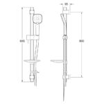 Methven Airstream 3 Mode Easy Fit Shower Kit