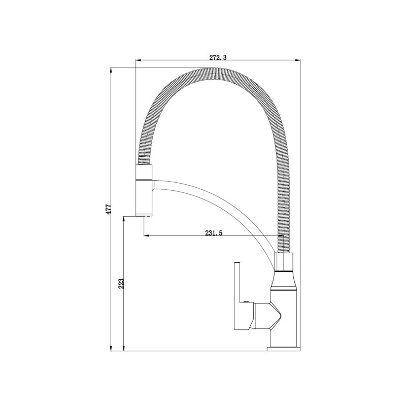 Methven Hawei Flexi Kitchen Sink Mixer Tap