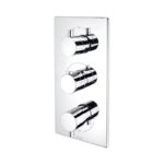 Methven Kaha 3 Outlet Concealed Shower Valve Chrome ABS