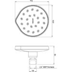 Methven Kiri MK2 Wall Shower Rose