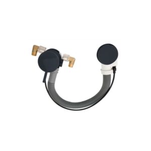 Methven 1 1/2" Bath Fill & Overflow Waste Matte Black