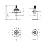 Methven Concealed Shower Spindle Extension