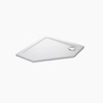 Mira Flight Low Pentagon 900x900mm 0 Upstands Shower Tray