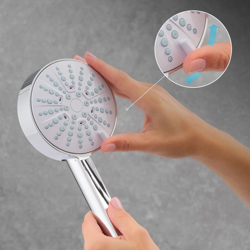 Mira Beat 110mm Four Spray Hand Shower Chrome