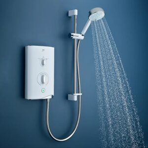 Mira Sport Manual Single Outlet 10.8kW Electric Shower White/Chrome